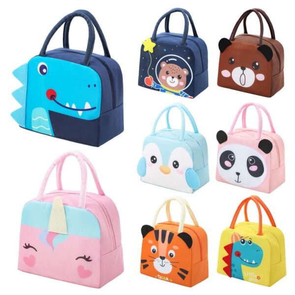 Bolsa Térmica Infantil Lancheira Escolar Marmita - Imagem 3
