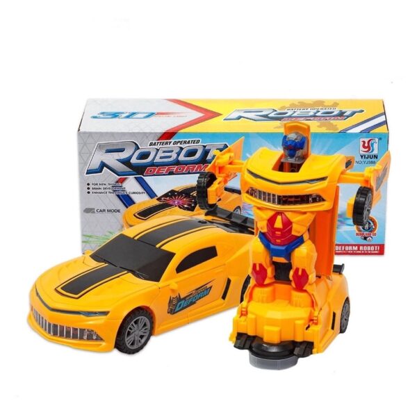 Carro a Pilha Vira Robô - Imagem 3