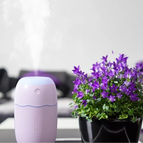 Mini Umidificador E Aromatizador LED - Imagem 6