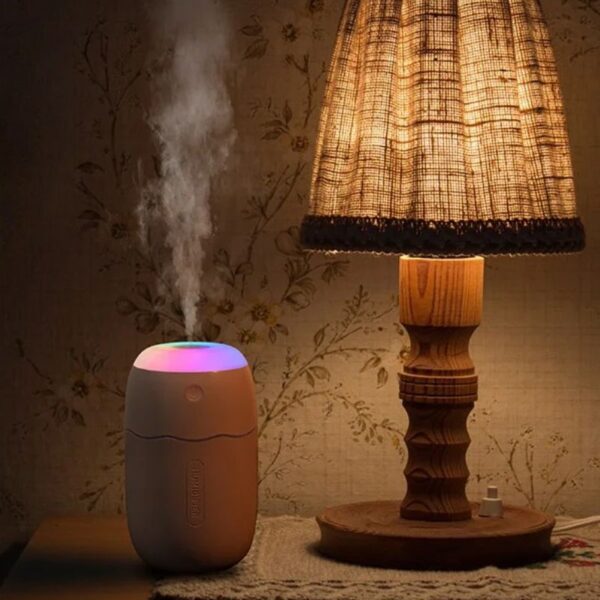 Mini Umidificador E Aromatizador LED - Imagem 9