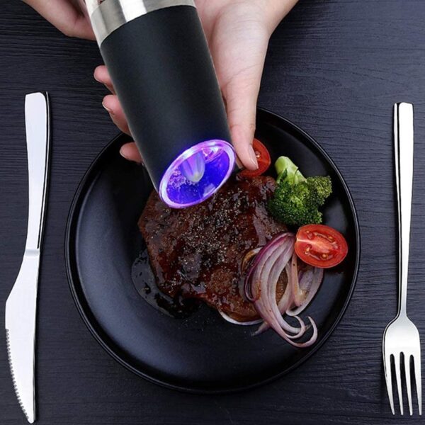 Moedor De Pimenta e Tempero Elétrico - Imagem 4
