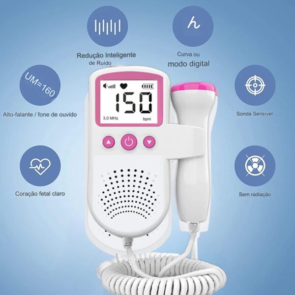 Monitor Fetal Doppler - Imagem 2