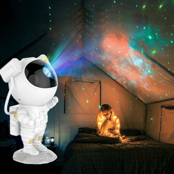 Astronauta Luminária Projetor De Luz - Imagem 8