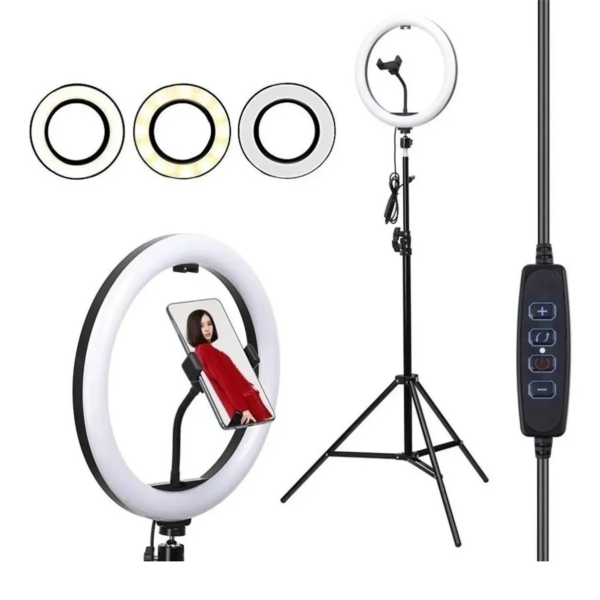 Kit Iluminador Ring Light 12 Polegadas
