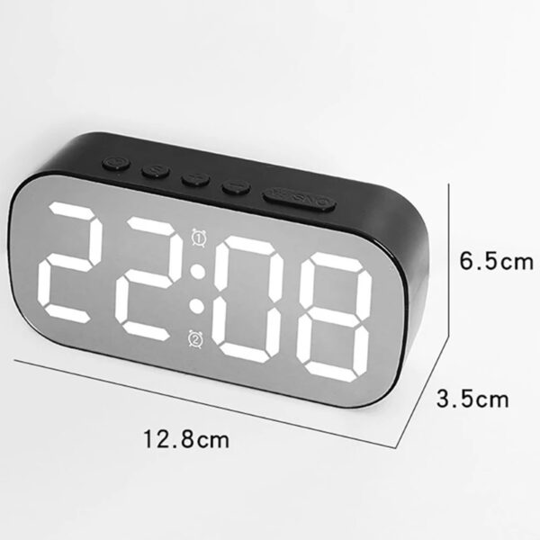 Relógio Despertador Digital De Mesa - Imagem 4